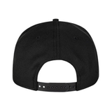 Paper Plane Blackout Crown Grey Undervisor 9FIFTY Snapback Hat - Paper Plane