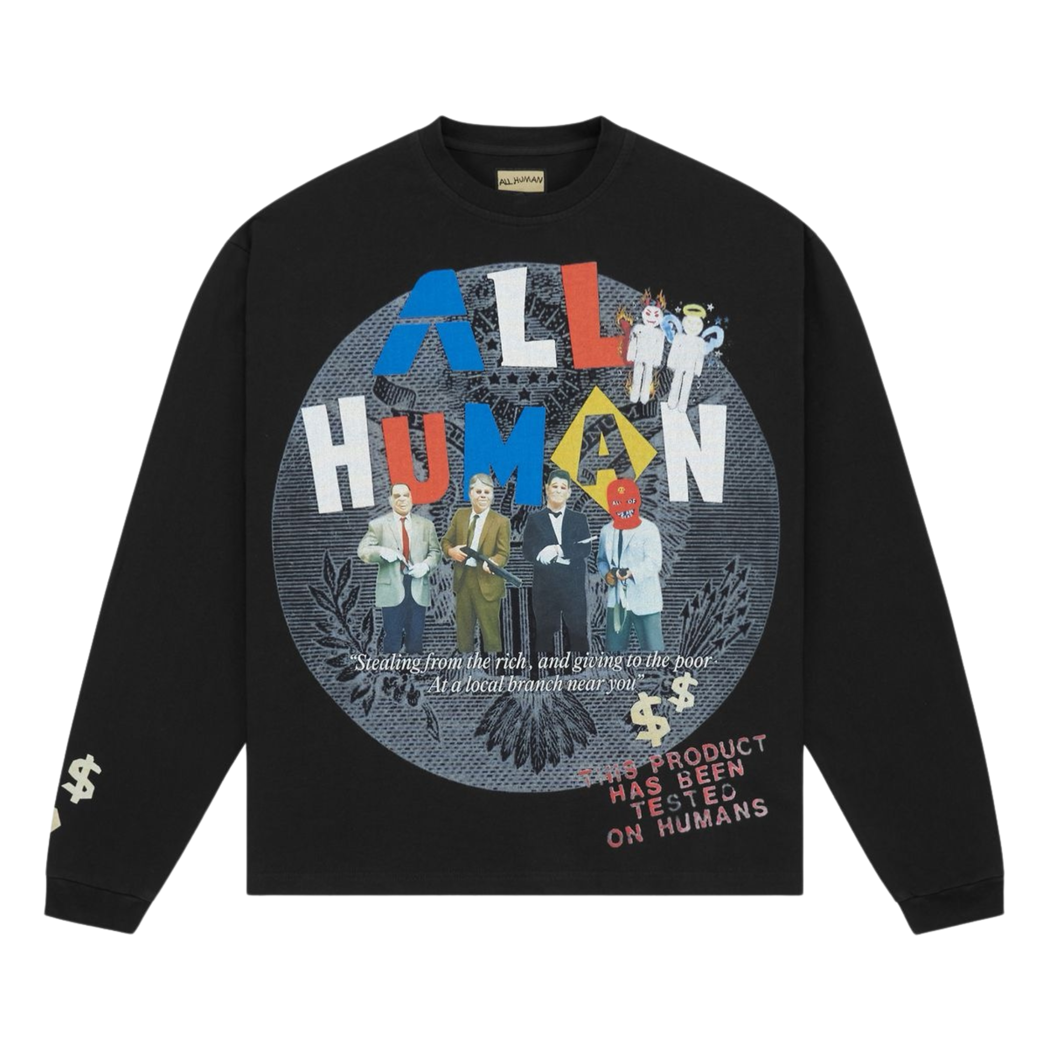 All Human "Dead Prez" LS (Black) - All Human