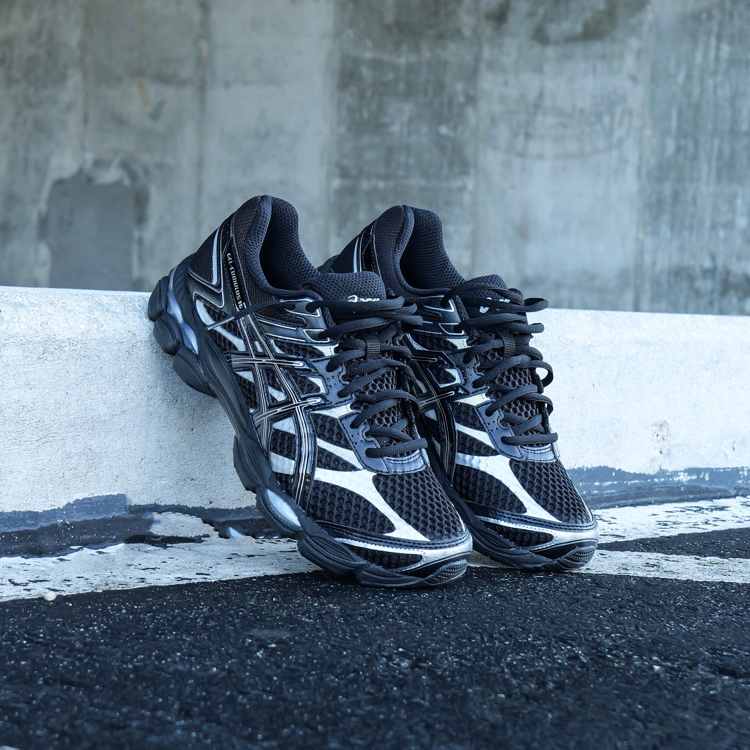 Mens Asics Gel-Cumulus 16 (Black/Black) - Asics