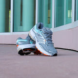 Mens Saucony ProGrid Omni 9 (Grey/Teal) - Saucony