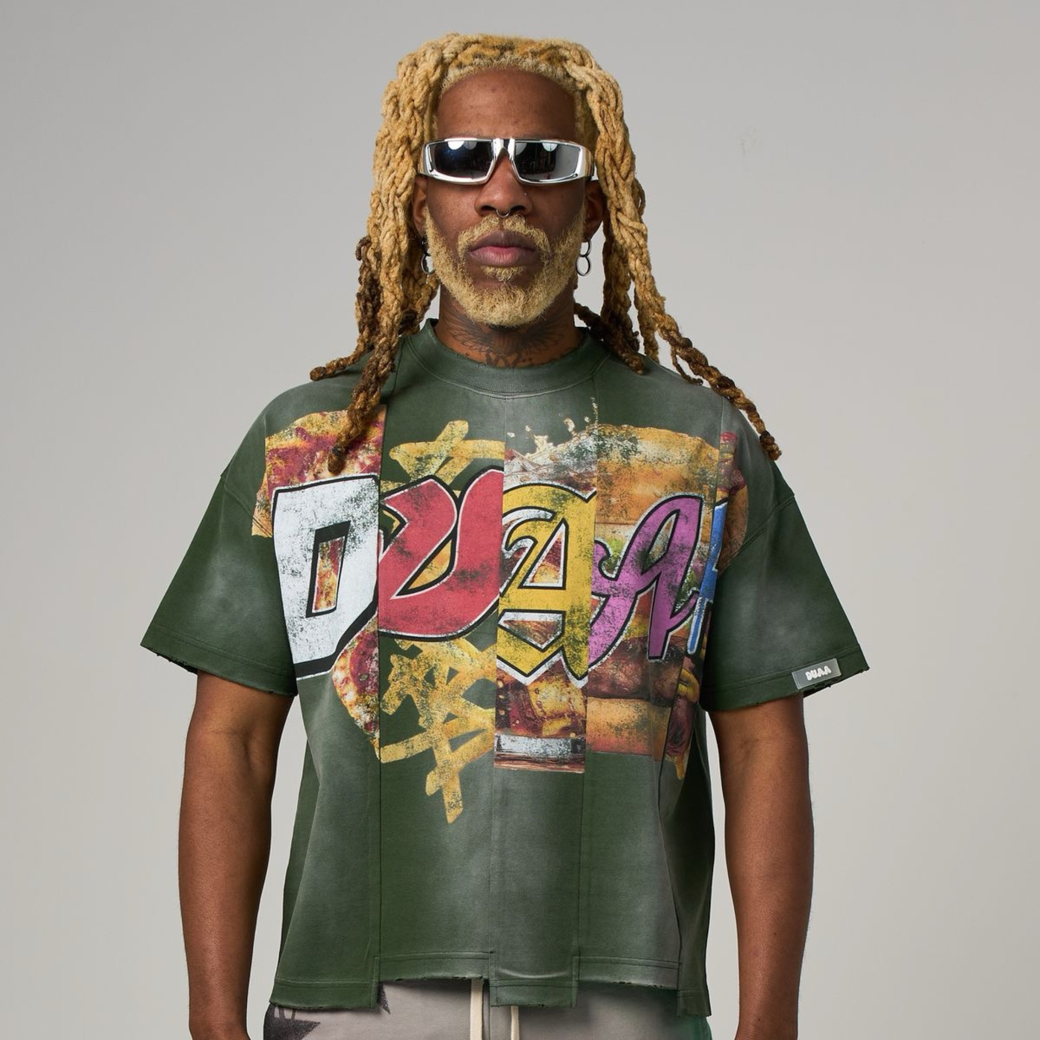 DUAA "Lunch" SS Tee (Green) - DUAA