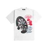 Outrank "We Don’t Miss" Heavyweight T-shirt (White) - Outrank