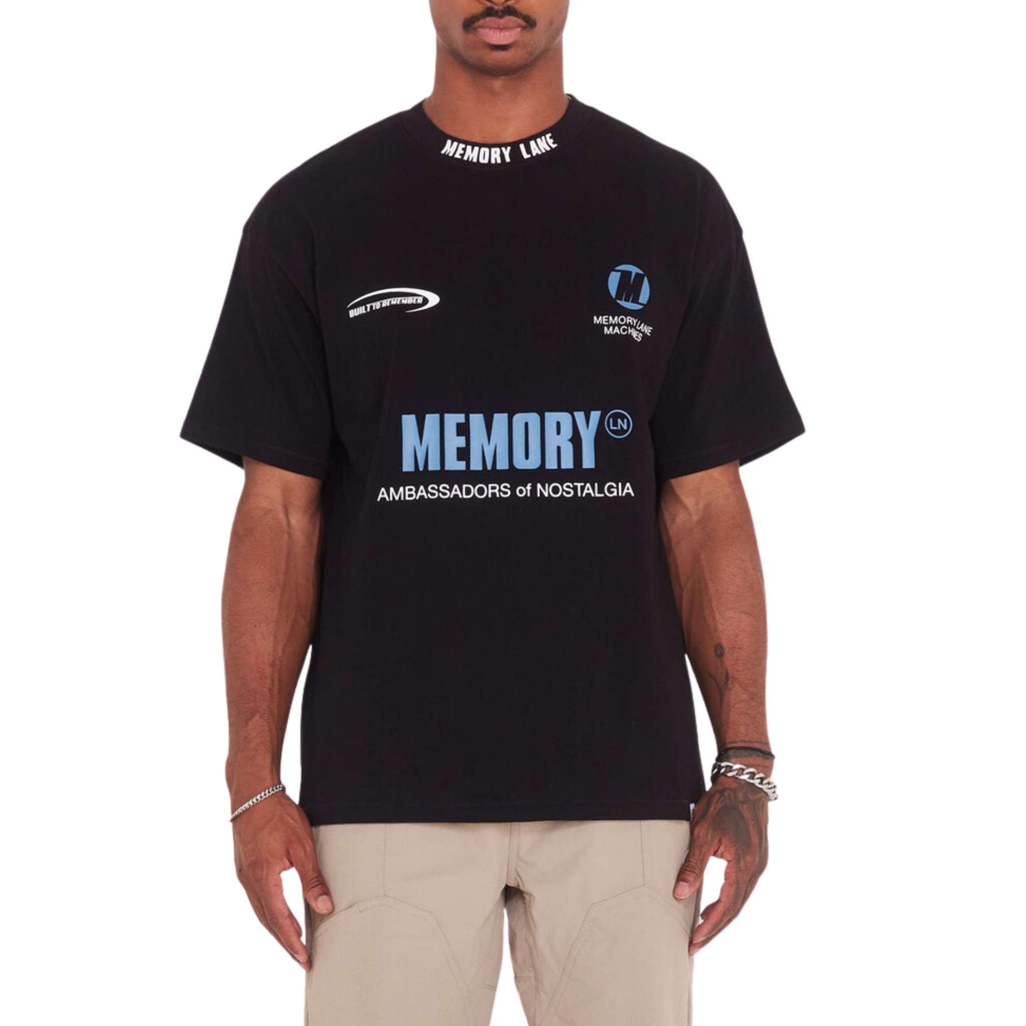 Memory Lane "ML Fanfare" Tee (Black)