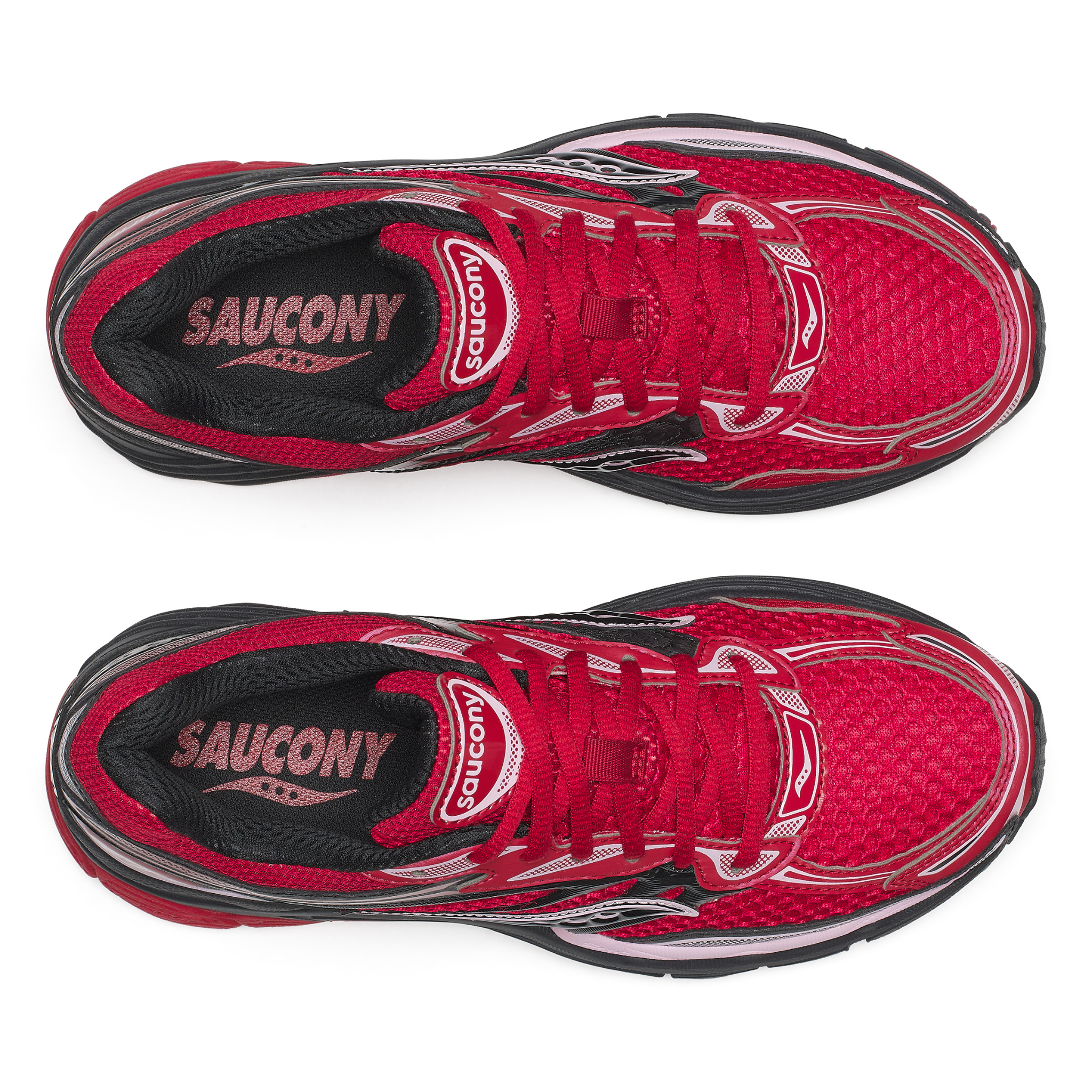 Mens Saucony ProGrid Omni 9 St.Valentine (Red/Black) - Saucony