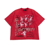Mixed Emotion “Crimson” Tee (Red) - Mixed Emotion