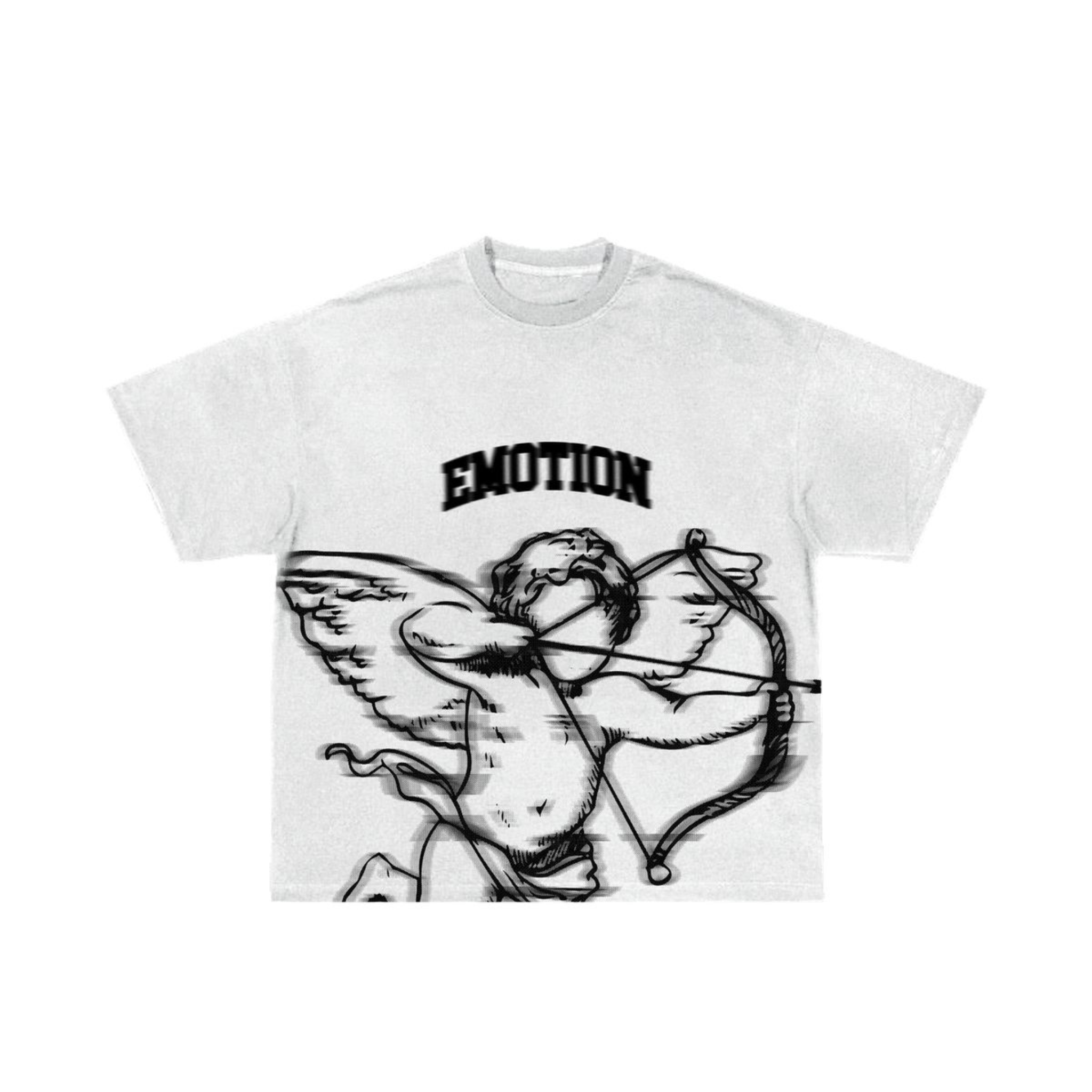 Mixed Emotion "Blur" Tee (White)