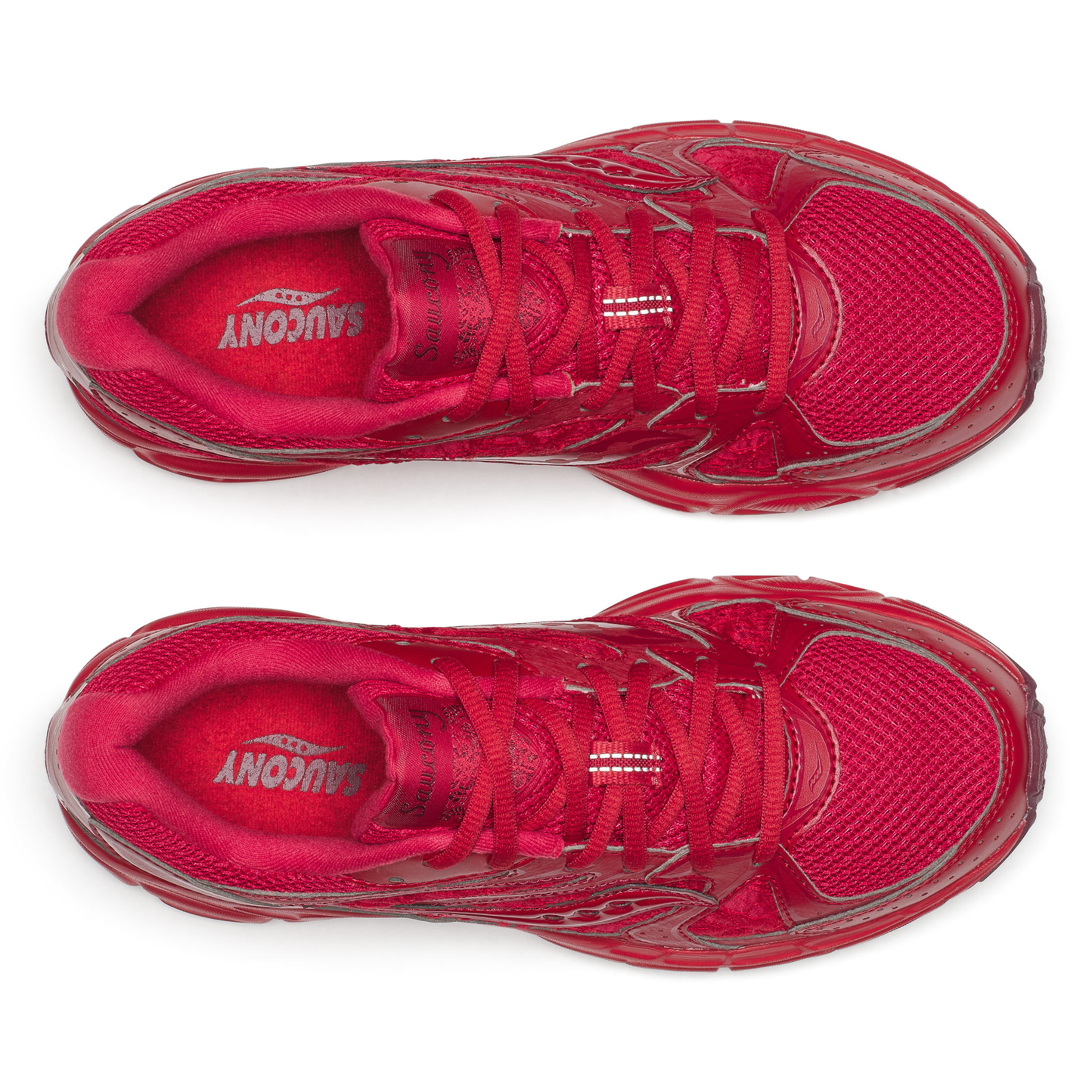 Mens Saucony Ride Millennium St.Valentine (Red) - Saucony