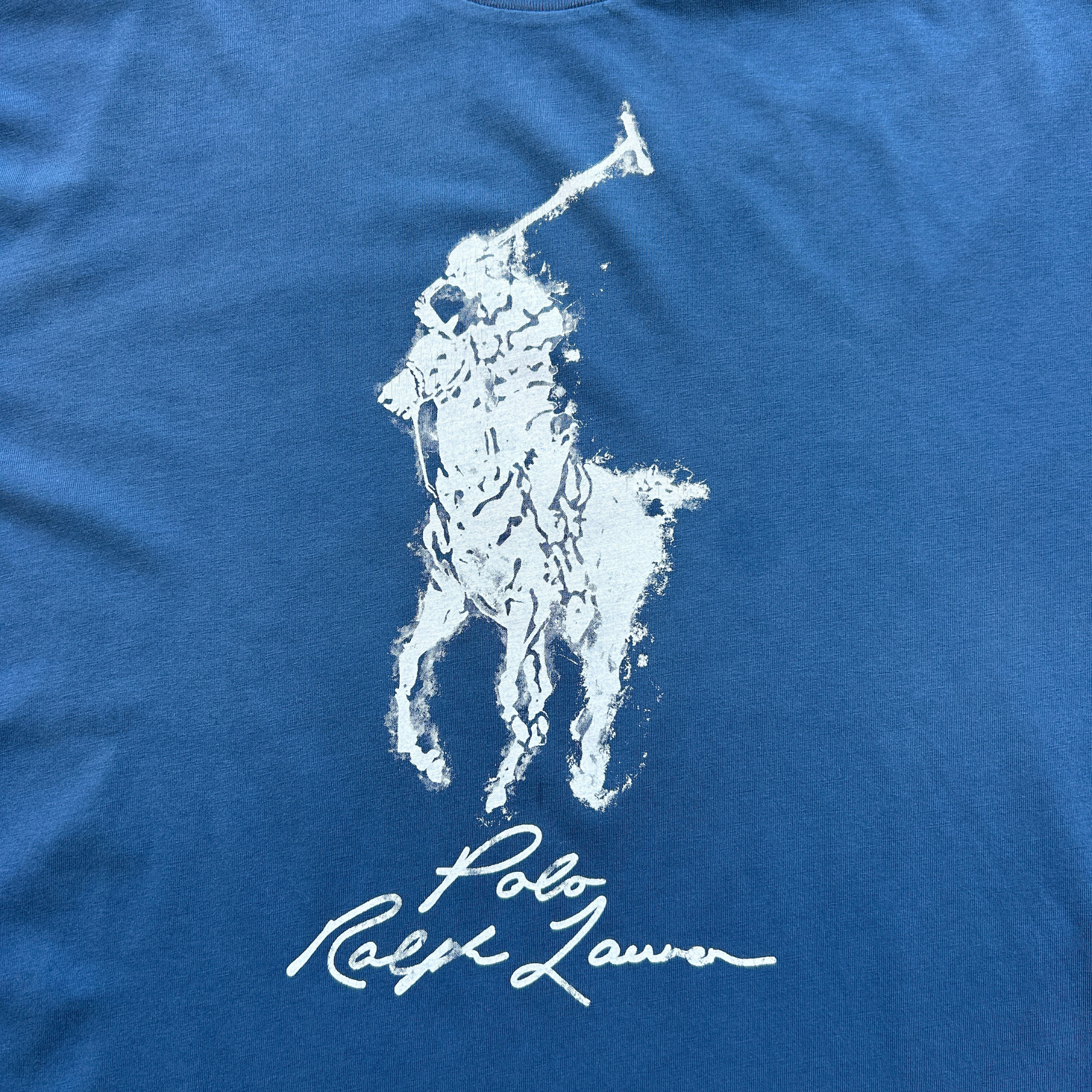 Polo Ralph Lauren Big Pony Jersey T-Shirt (Blue) - Polo Ralph Lauren