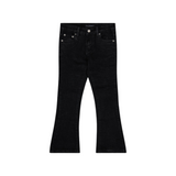 Kids Valabasas 'Enigma" Stacked Jeans (Jet Black)