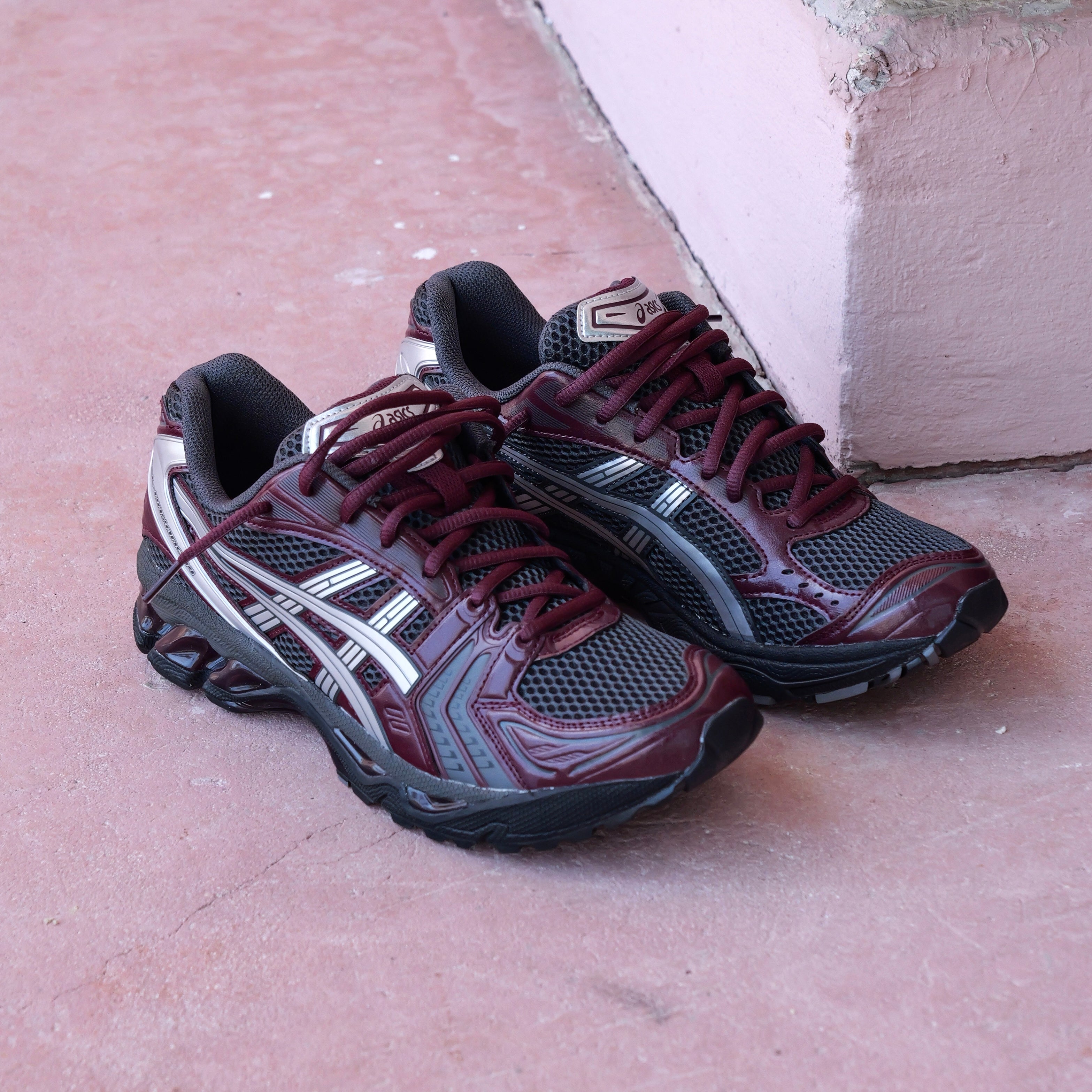 Mens Asics Gel-Kayano 14 (Obsidian Grey/Pure Silver) - VIP Asics