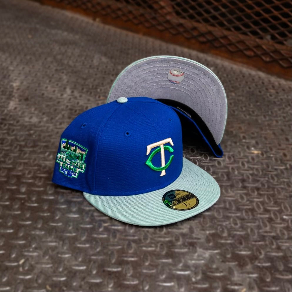 New Era Minnesota Twins 2014 All-Star Game Grey UV (Royal/Everest) 59Fifty Fitted