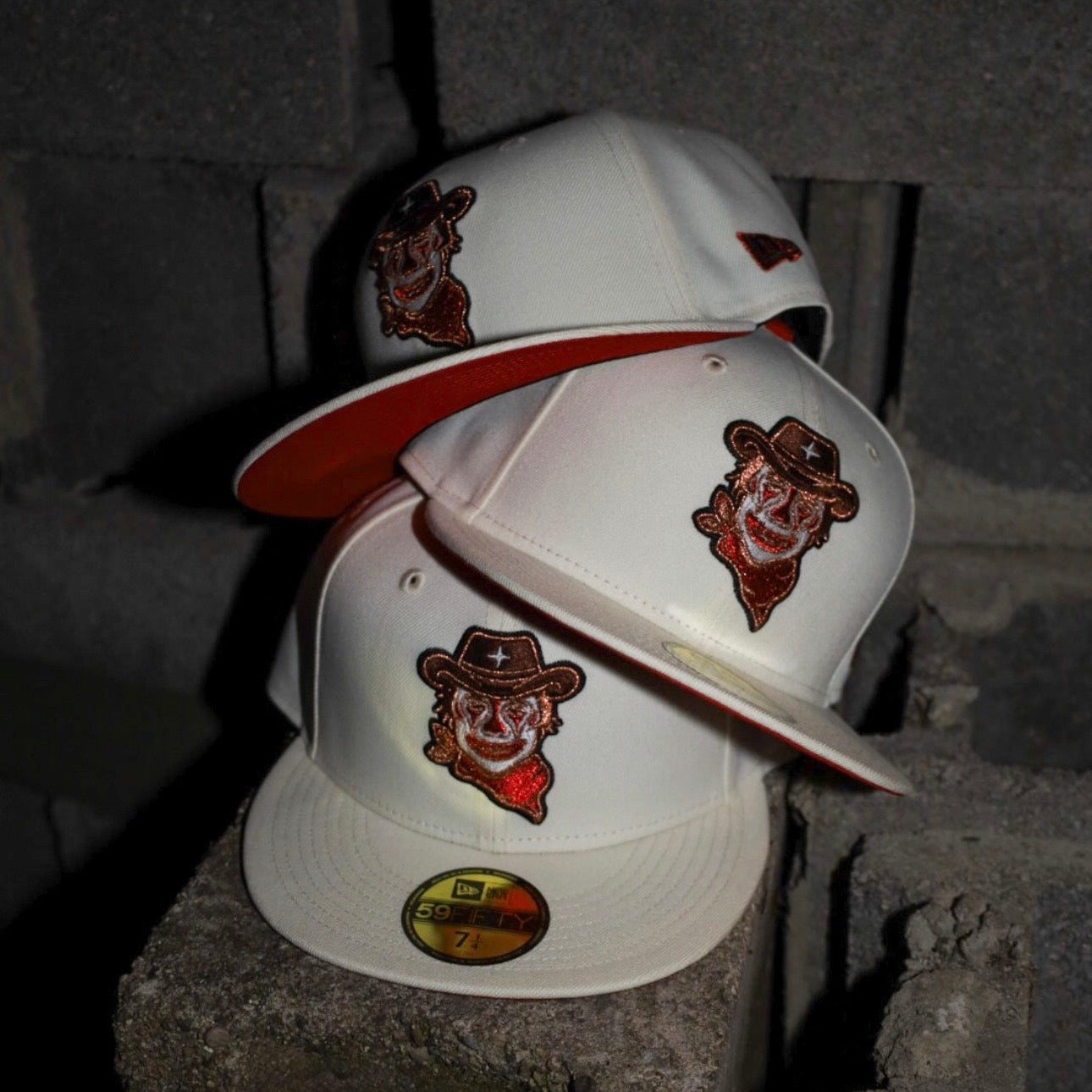 New Era Sugar Land Space Cowboys “Rodeo Clown” Fitted (Off White) - New Era