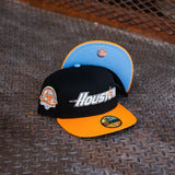 New Era Houston Astros 45th Anniversary Sky UV (Black/Orange) 59Fifty Fitted