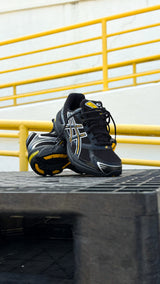 Mens Asics Gel-1130 (Black/Yellow)