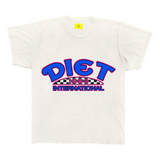 Diet Starts Monday Diet INTL Tee (Antique White/Blue) - Diet Starts Monday