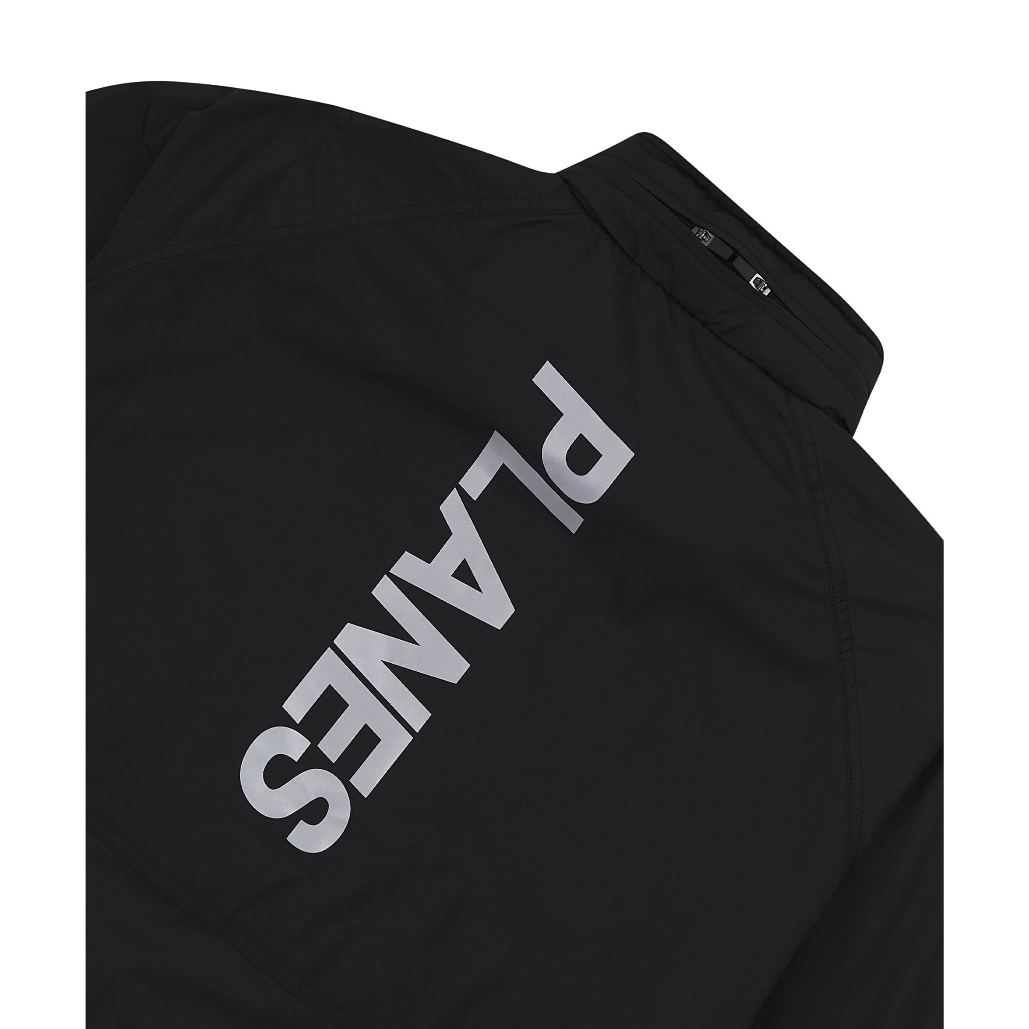 Paper Planes Logo Reflective Track Jacket (Black) - Paper Plane