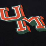 Mitchell & Ness Authentic Men's "Miami Hurricanes Training Camp" LS (Black) - Mitchell & Ness