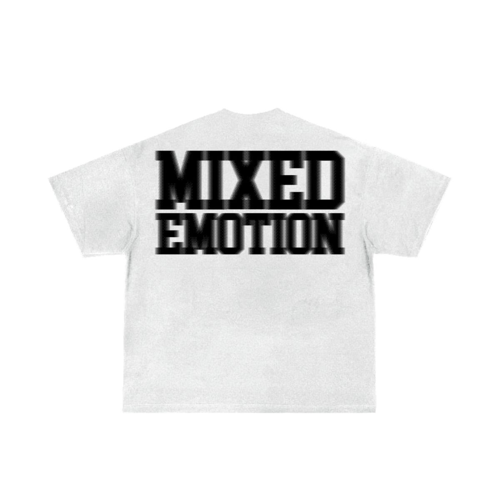 Mixed Emotion "Blur" Tee (White)