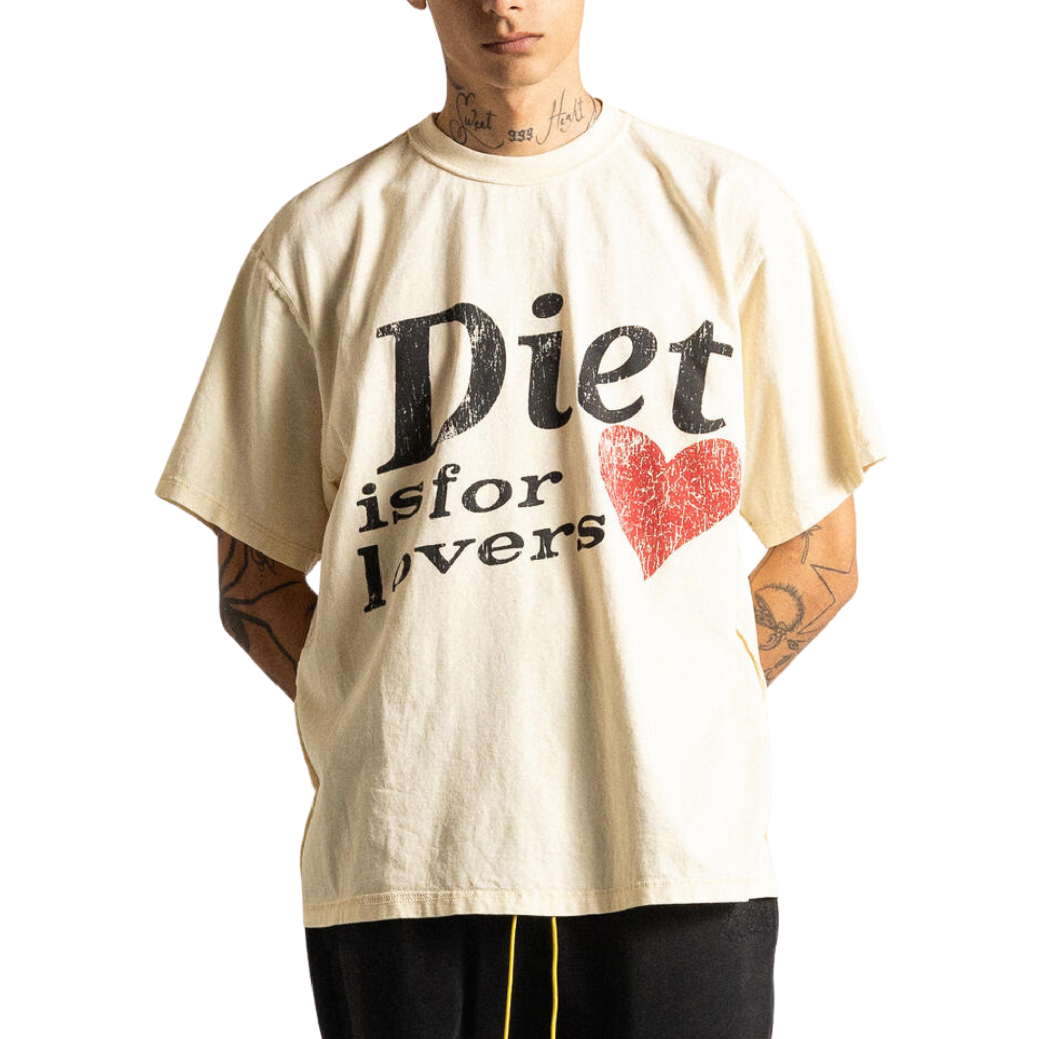 Diet Starts Monday "Lovers" Tee (Antique White)