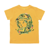 Kids Billionaire Boys Club BB Helmet SS Tee (Primrose Yellow) - Billionaire Boys Club