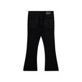 Kids Valabasas 'Enigma" Stacked Jeans (Jet Black)