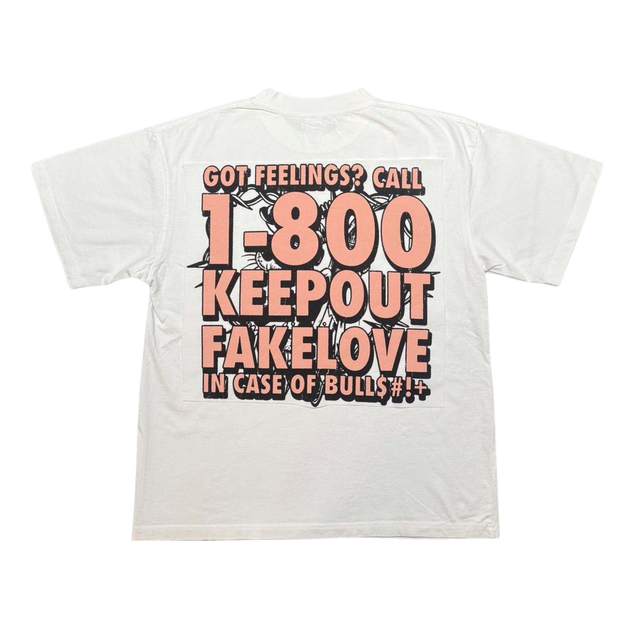 KOFL "Lover Boy" (White) Oversized SS Tee - KOFL