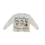 Mixed Emotion "Triplets" LS Tee (White) - Mixed Emotion