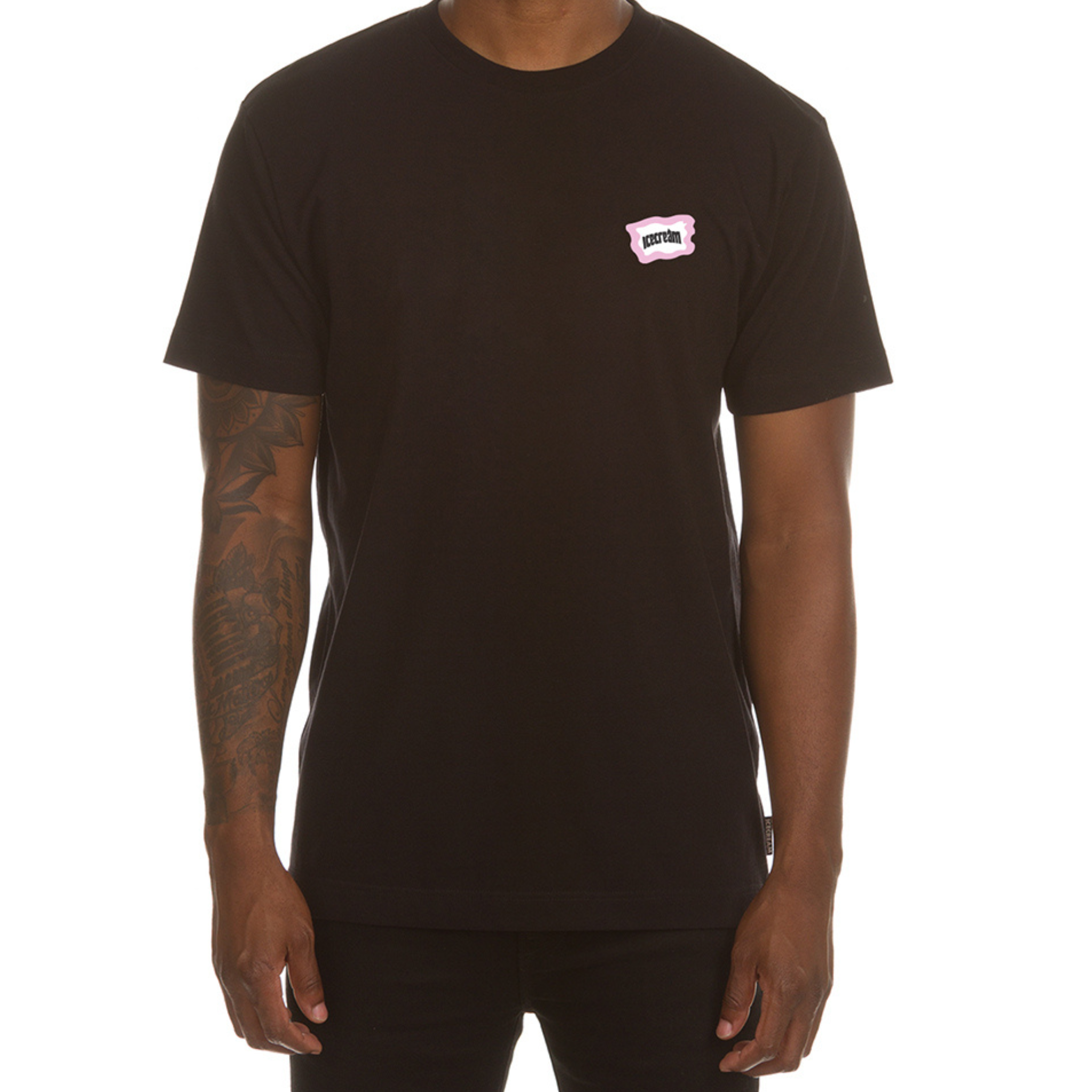 Icecream "Miami" SS Tee (Black) - Ice Cream