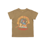 Kids Billionaire Boys Club BB Old Frontier SS Tee (Curry)