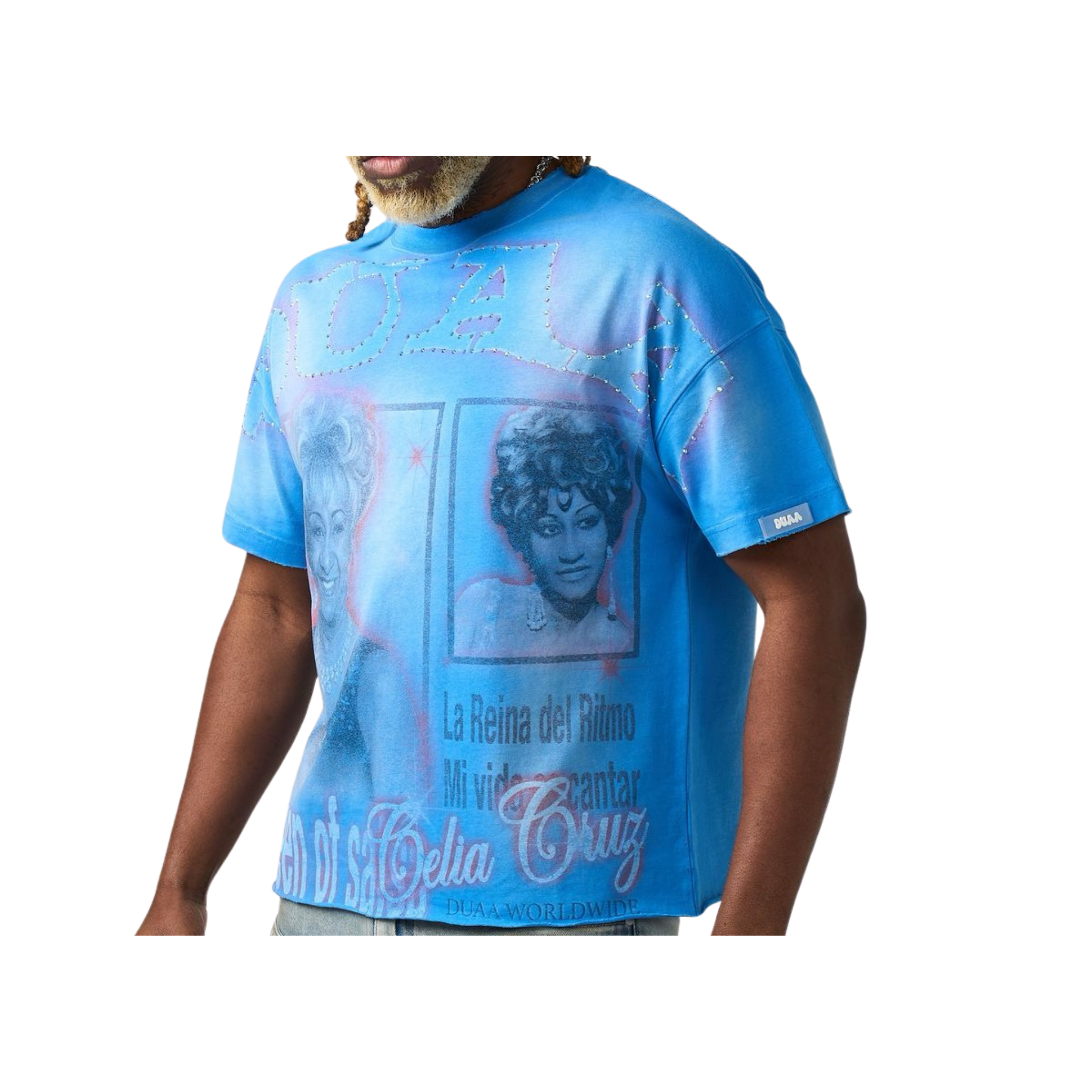 DUAA "Sugar" SS Tee (Blue) - DUAA