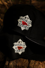 New Era Houston Astros 2022 World Series Side Patch Grey UV 59Fifty Fitted (Black) - New Era