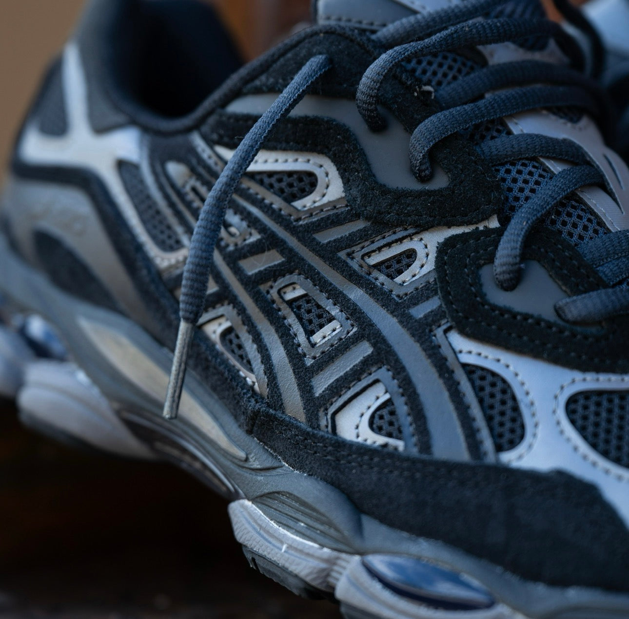 Mens Asics Gel-NYC (Graphite Grey/Black) - VIP Asics