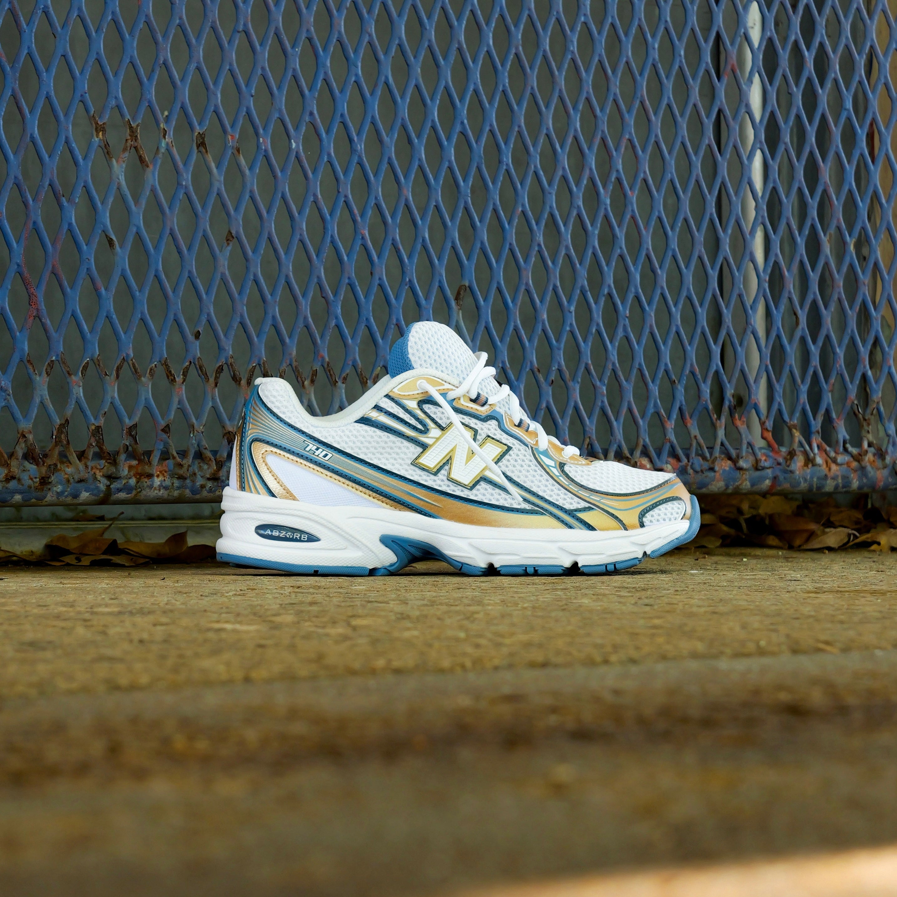 Mens New Balance 740 (Heron Blue/Metallic Gold) - U740HB2 - New Balance