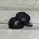 New Era Florida Marlins 2003 World Series Side Patch Fitted (Black) - New Era