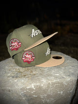 New Era Houston Astros 45th Anniversary Grey UV (Olive/Khaki) 59Fifty Fitted