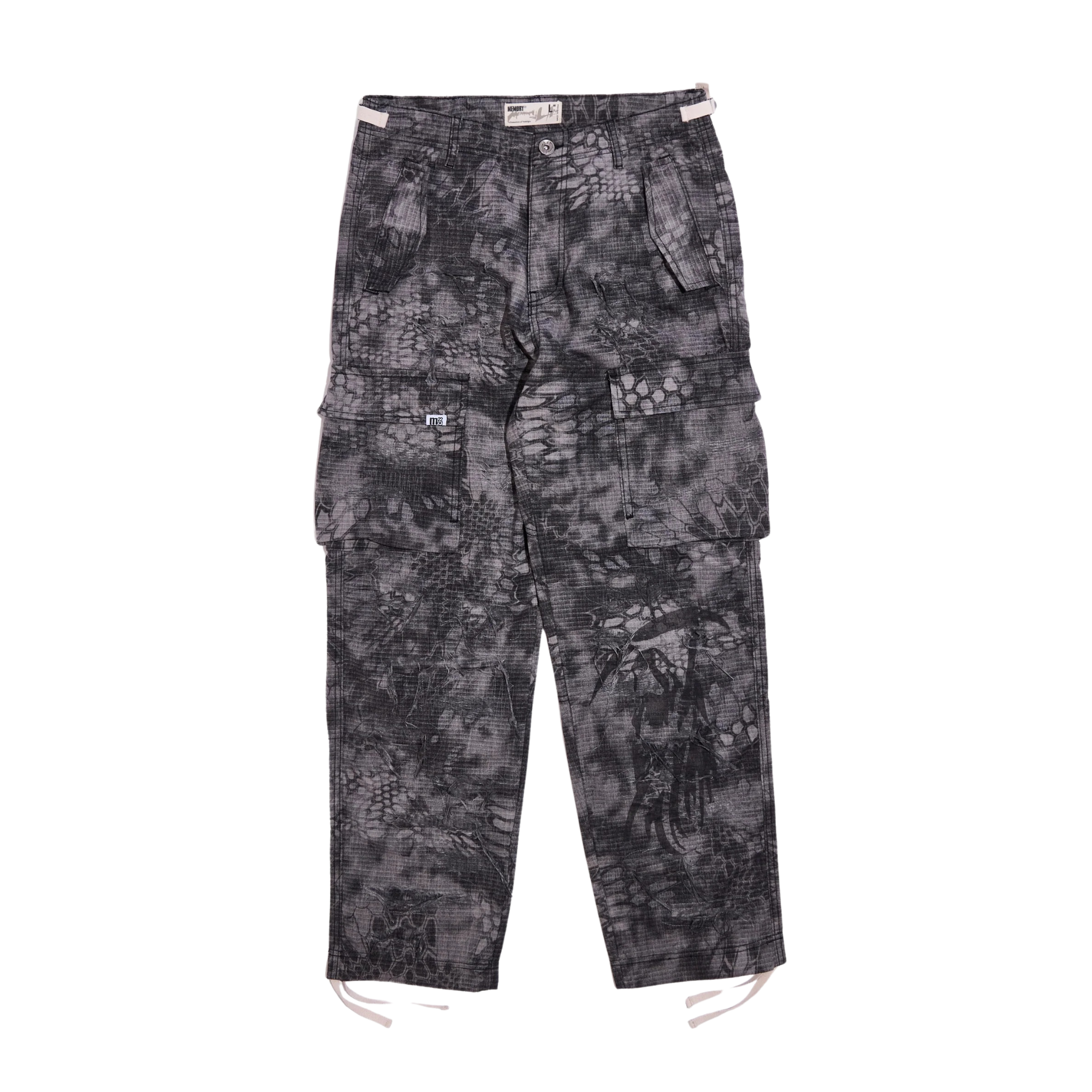 Memory Lane "BDU" Distress Camo Pants