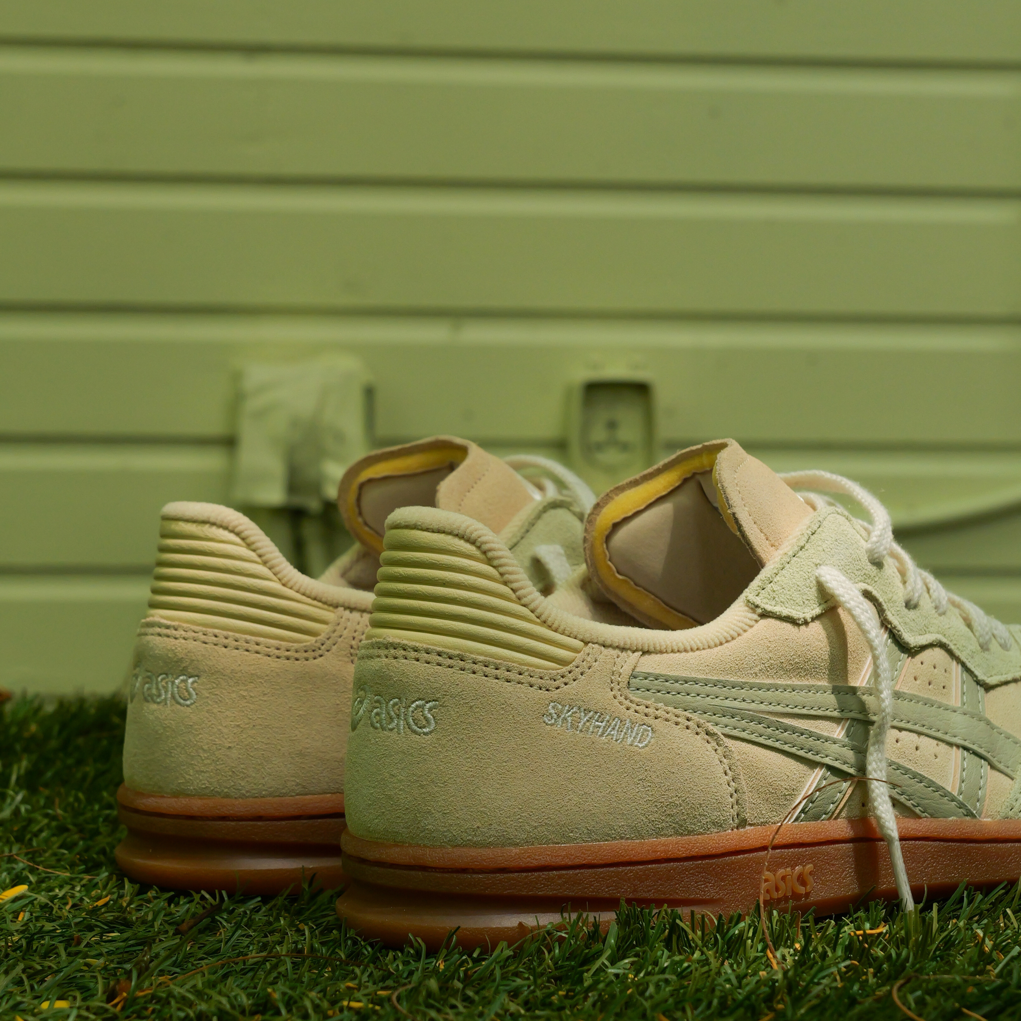 Mens Asics Skyhand OG (Marzipan/ Dried Lead) - Asics