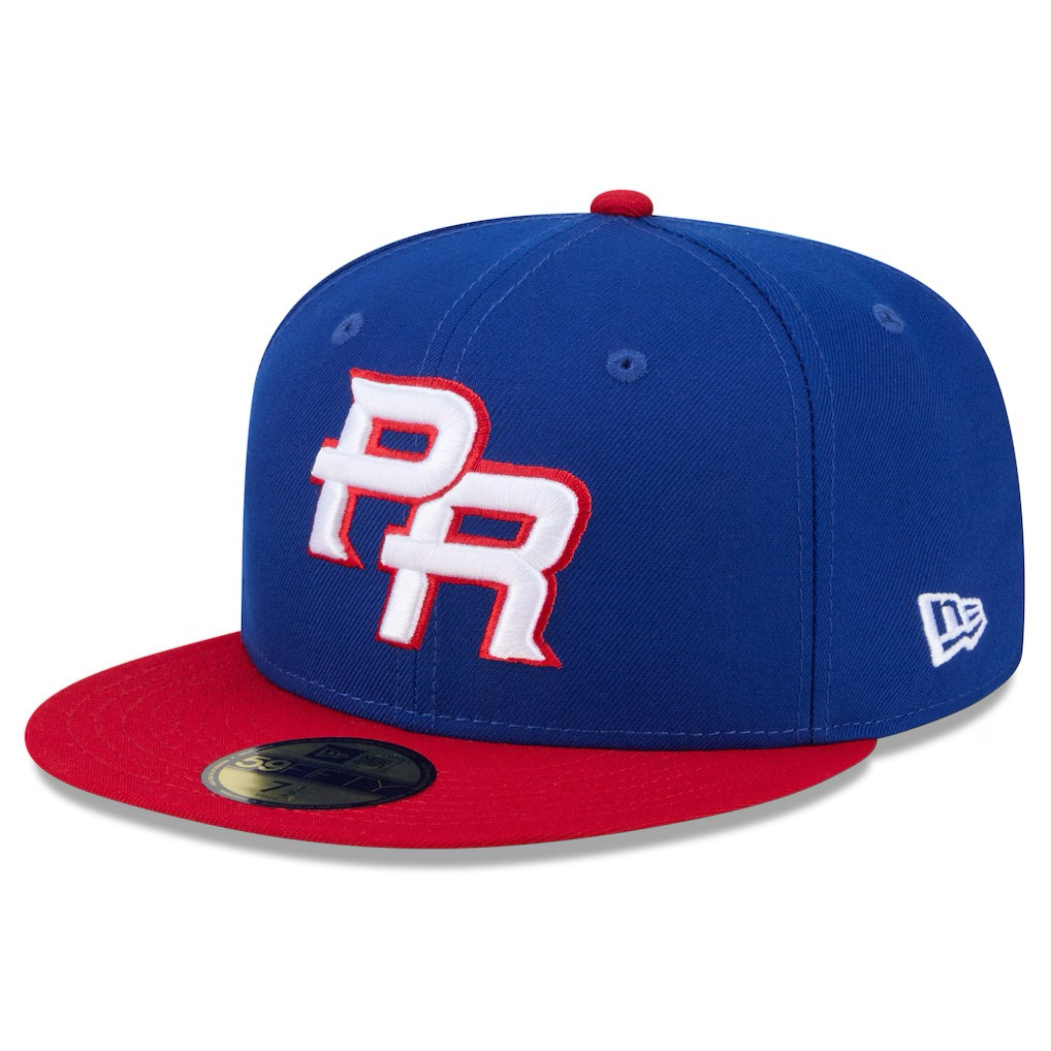 Puerto Rico Baseball New Era 2026 World Baseball Classic 59FIFTY Fitted Hat - Blue/Red - New Era