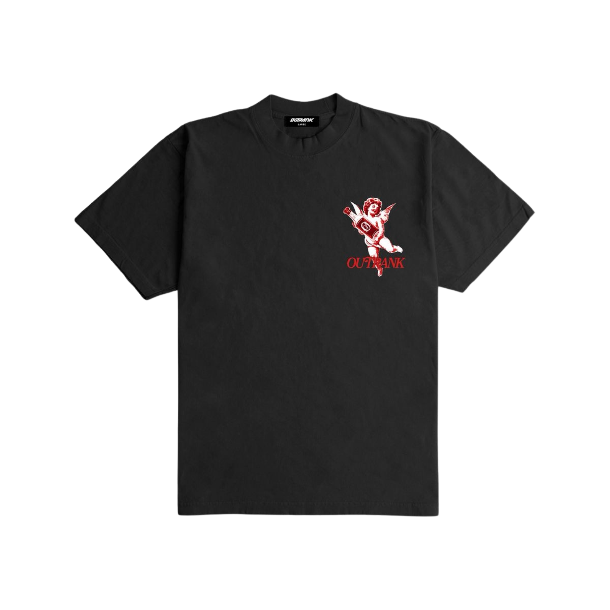 Outrank "To The Top" Heavyweight T-shirt (Black) - Outrank