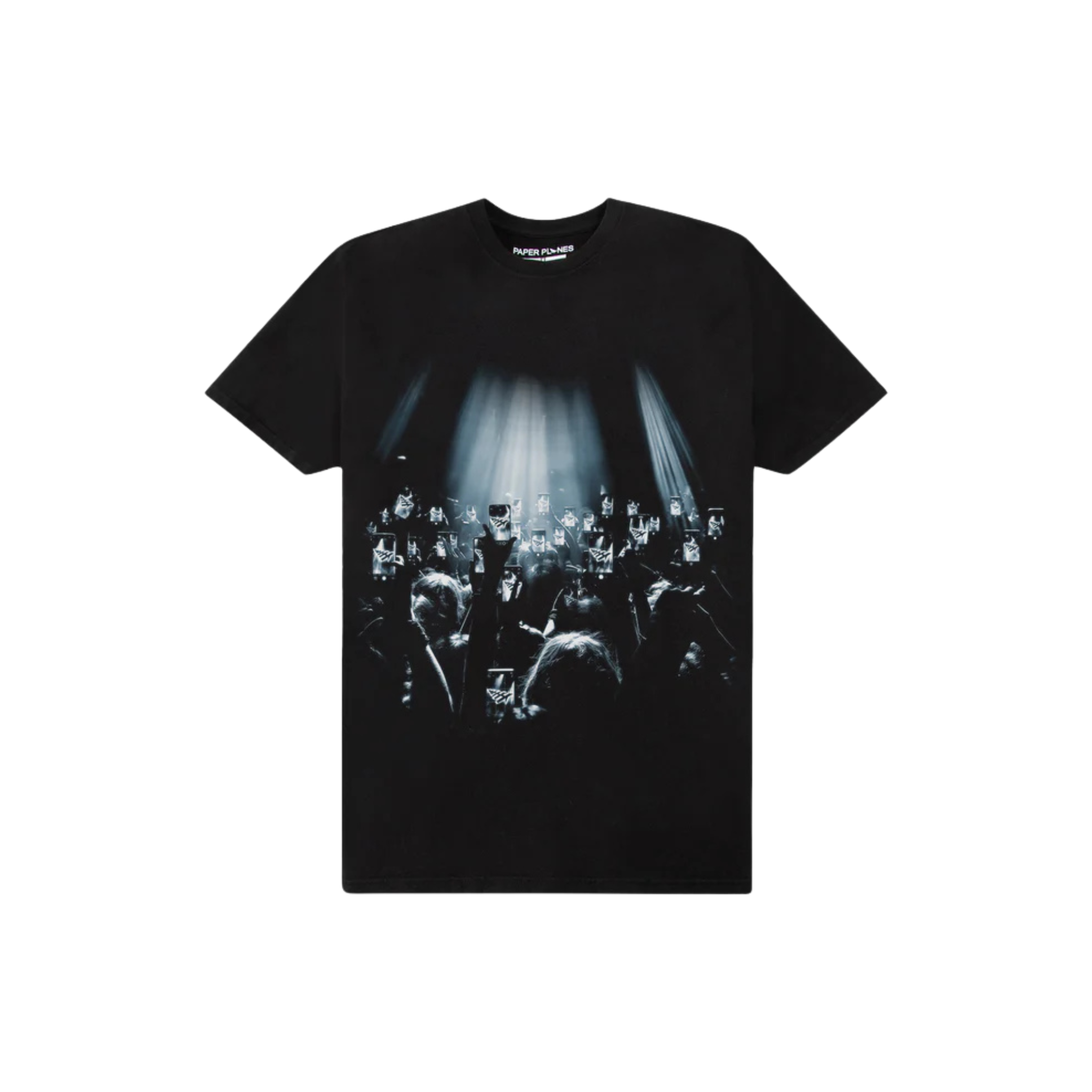 Paper Planes 'Concert Crowd' Tee (Black)