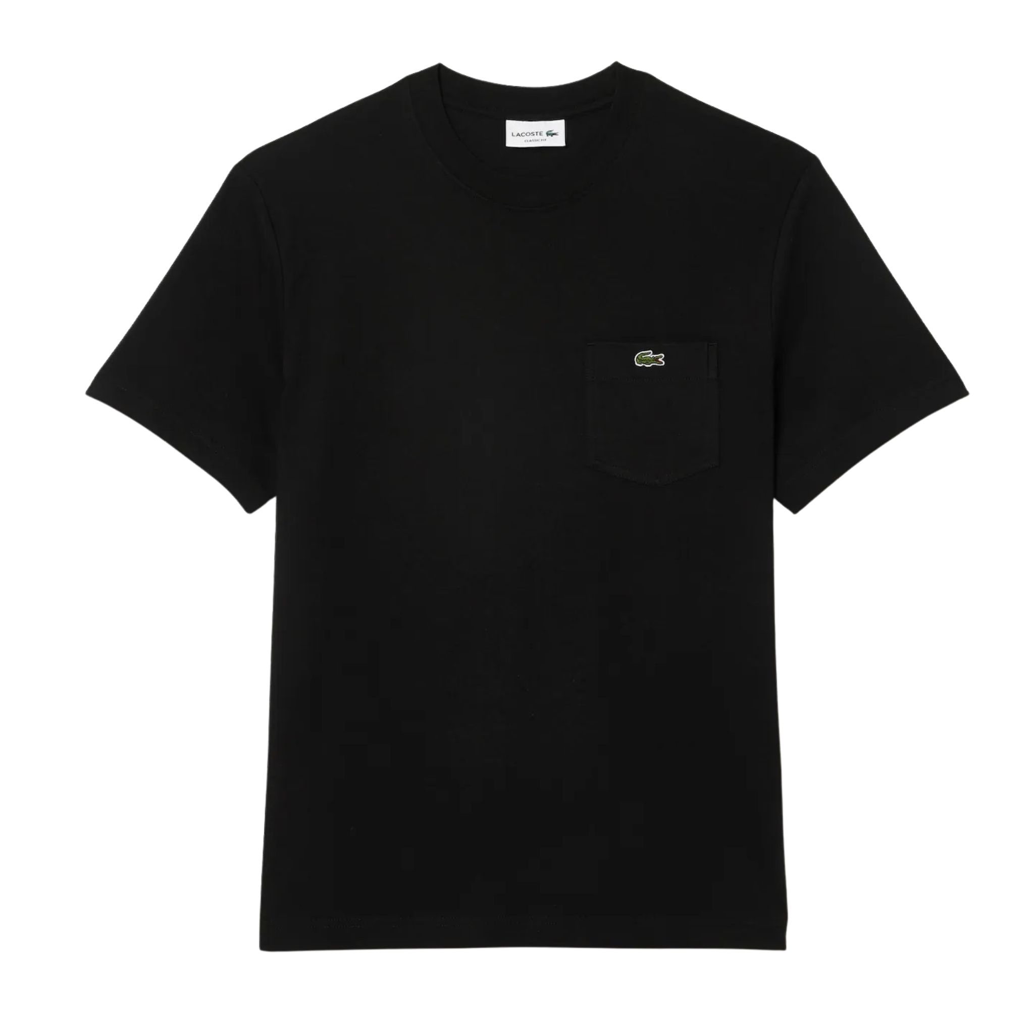 Lacoste Men's Cotton T-Shirt (Black) - Lacoste