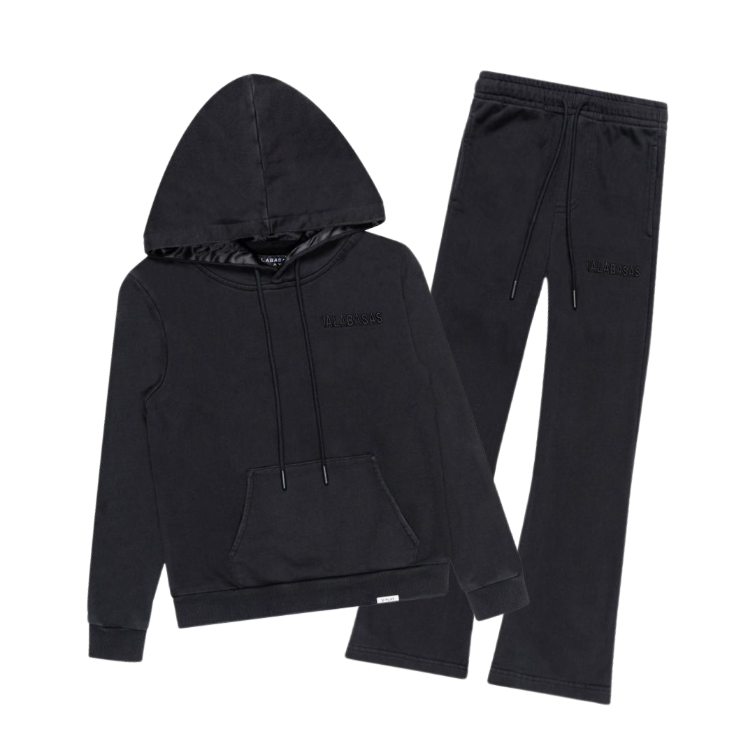 Valabasas "Vala-Ascent" Vintage Black Fleece Set - VALABASAS