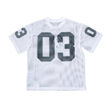 Billionaire Boys Club "Varsity" SS Knit Cropped Fit (White) - Billionaire Boys Club