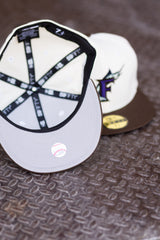 New Era Florida Marlins 30th Anniversary Grey UV (Off White/Brown) 59Fifty Fitted