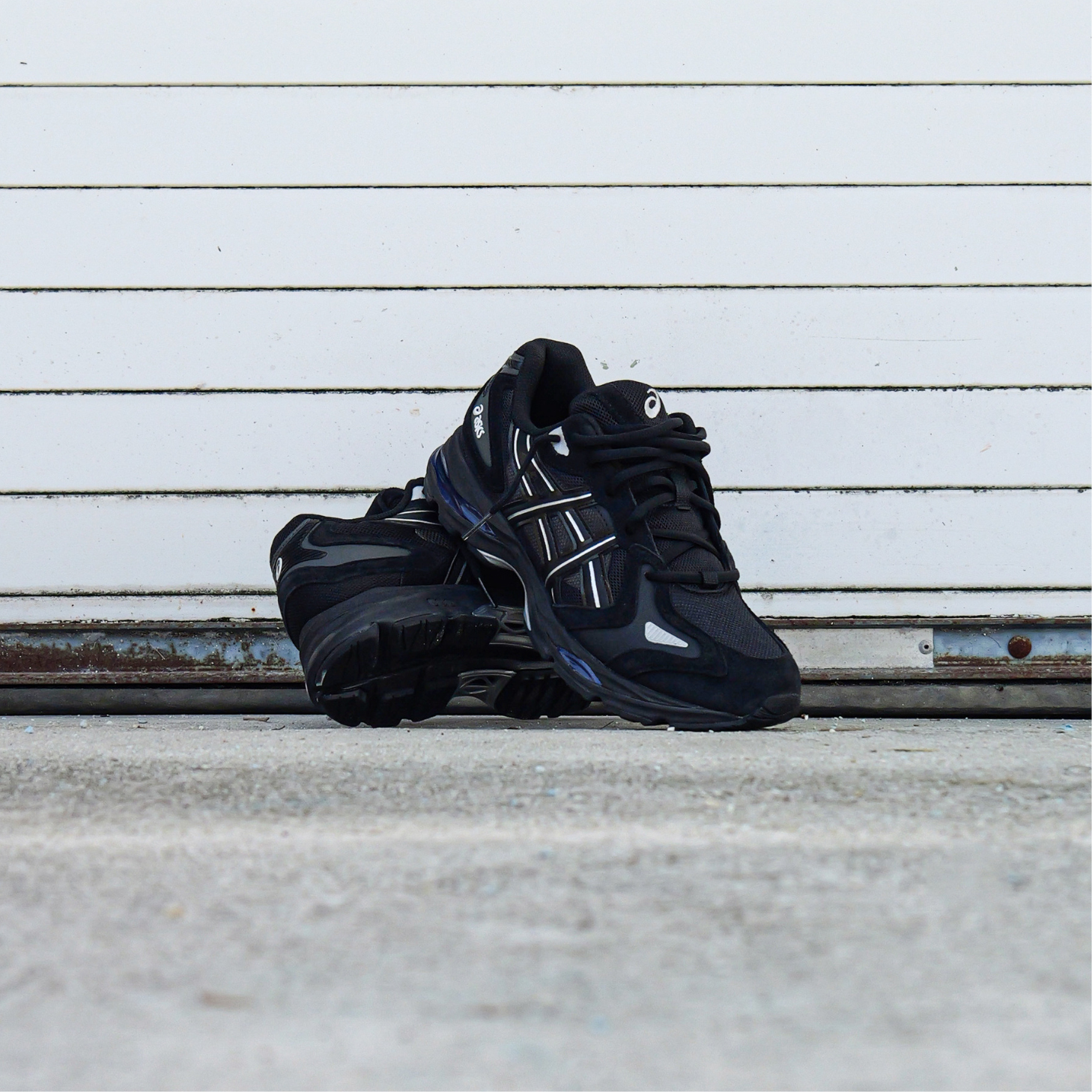 Mens Asics Gel K-1011 (Black/Silver) - Asics
