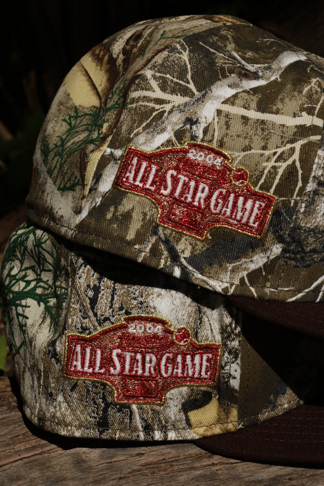 New Era Houston Astros 2004 ASG Side Patch Grey UV 59Fifty Fitted (Real Tree Camo/Burnt Wood)
