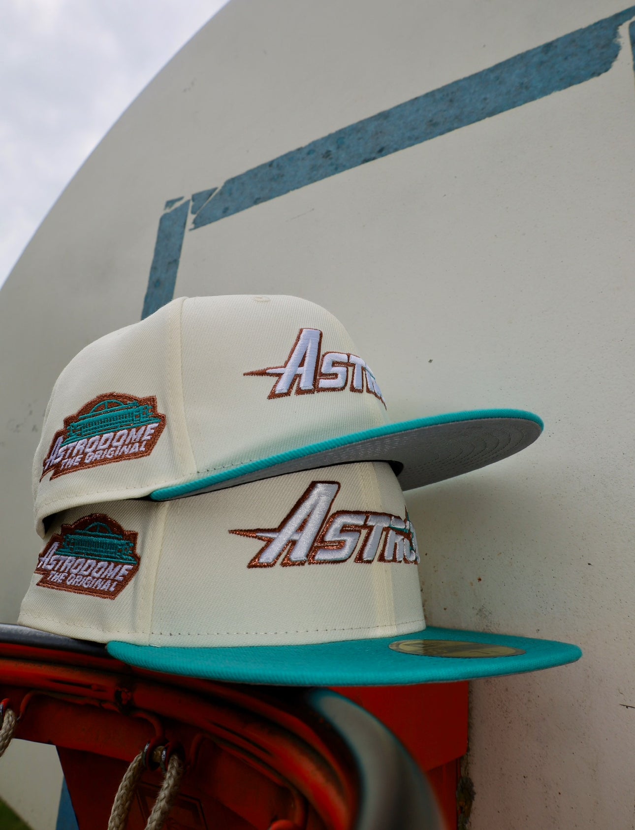 New Era Houston Astros Astrodome The Original Side Patch Fitted - New Era