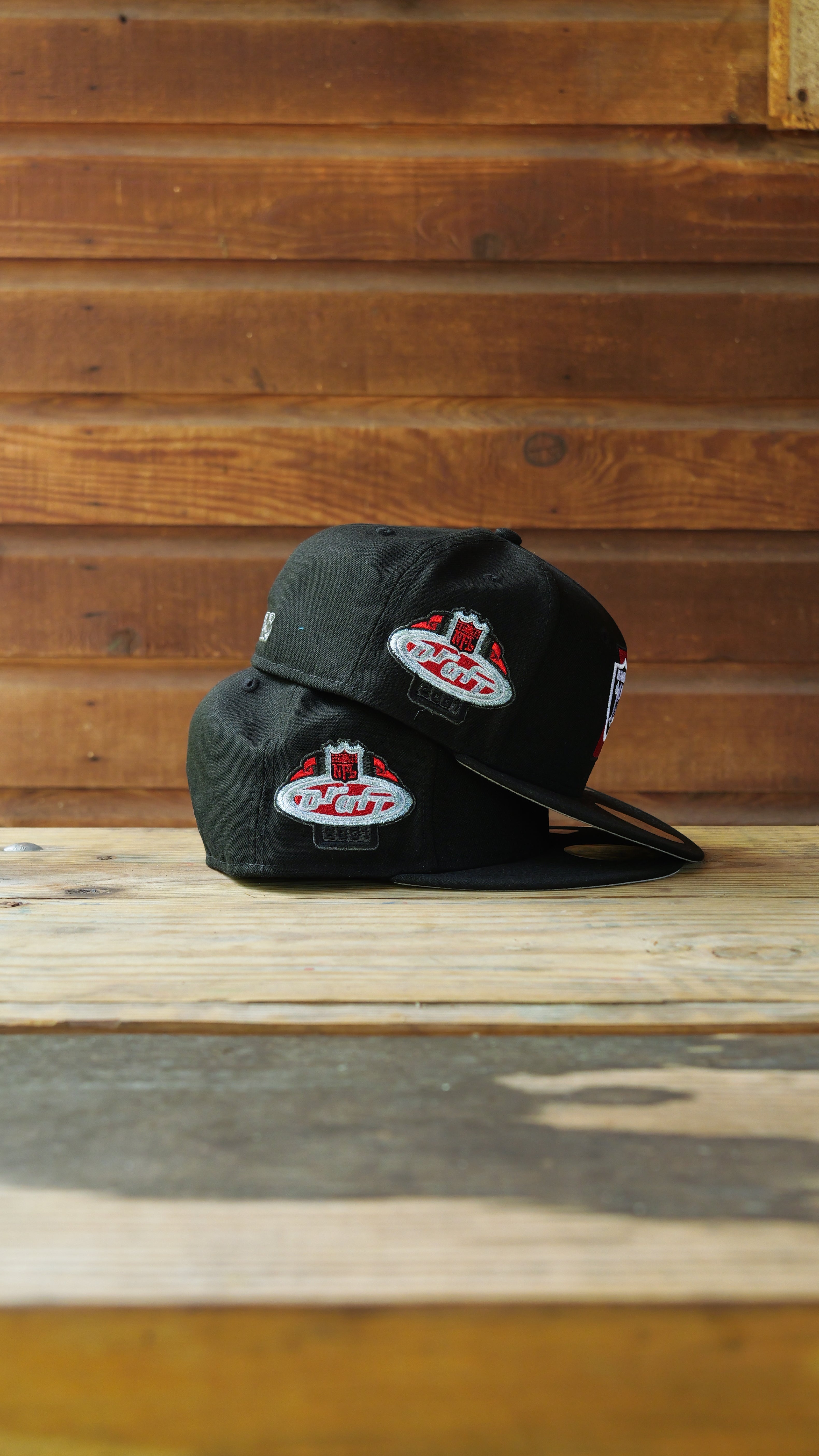 New Era Las Vegas Raiders 2001 Draft Grey UV 59Fifty Fitted (Black) - New Era