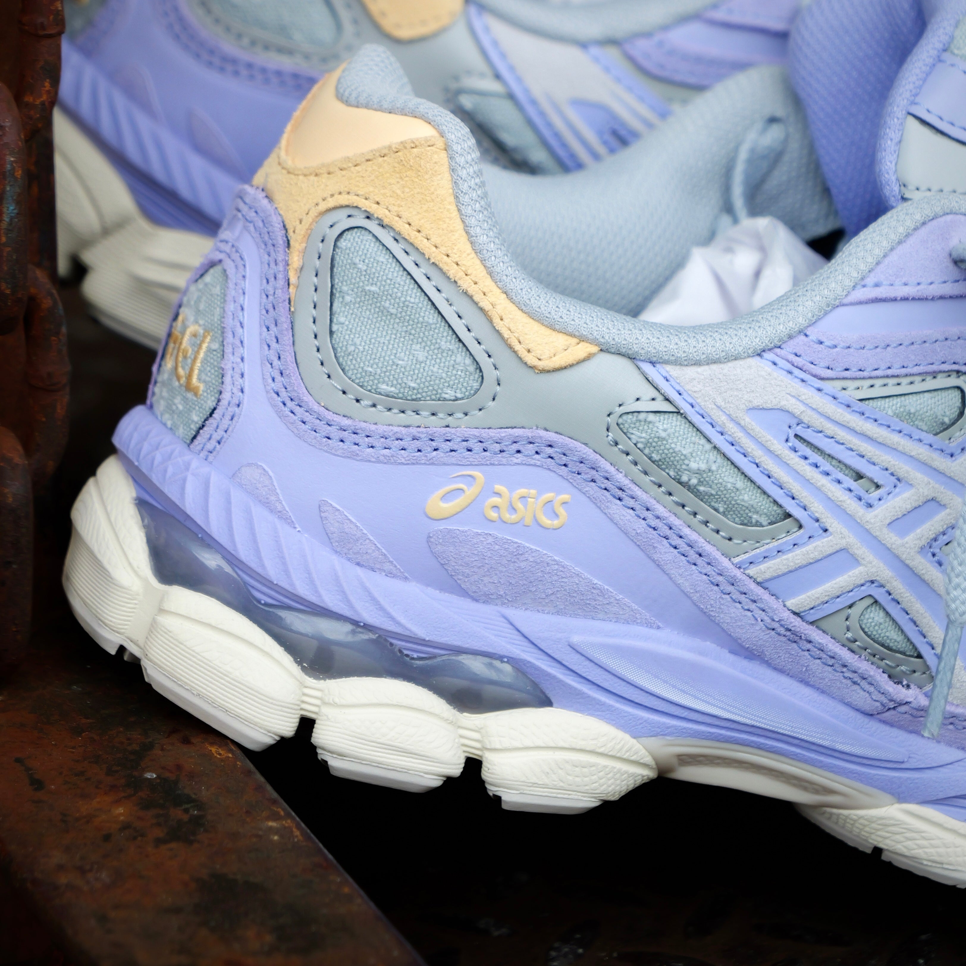 Mens Asics Gel-NYC (Piedmont Grey/Blue Bell) - Asics
