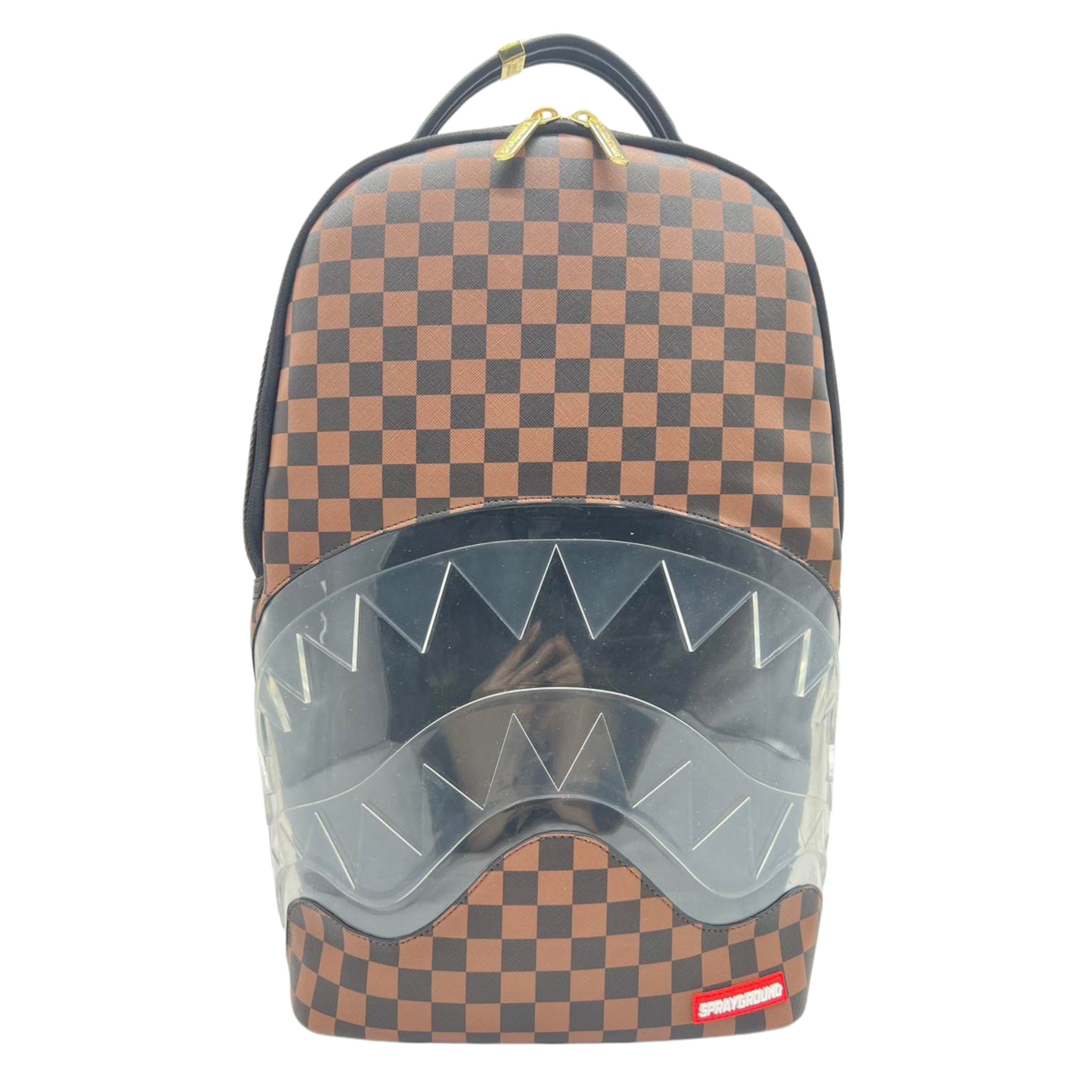 Sprayground Clear Rubber Sharks In Paris DLXSV Backpack (B5855)